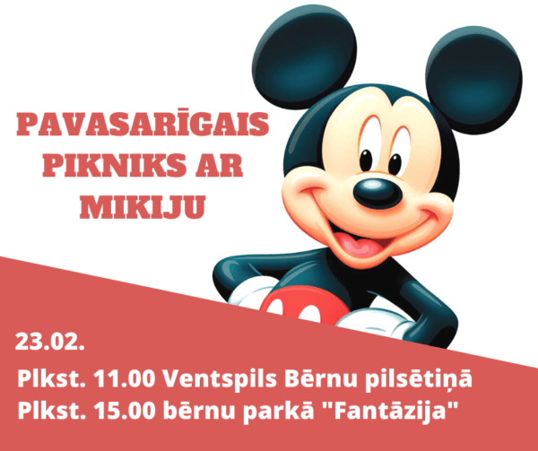 Ventspils bērnu pasākums Pavasarīgais pikniks