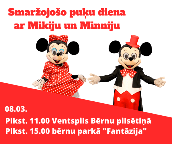 Ventspils rotaļu programma 8. martā